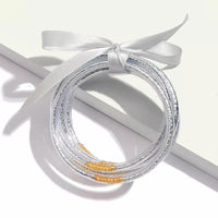 Copy of أساور ربل لامعة Glitter Bangles Set