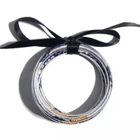 Copy of أساور ربل لامعة Glitter Bangles Set